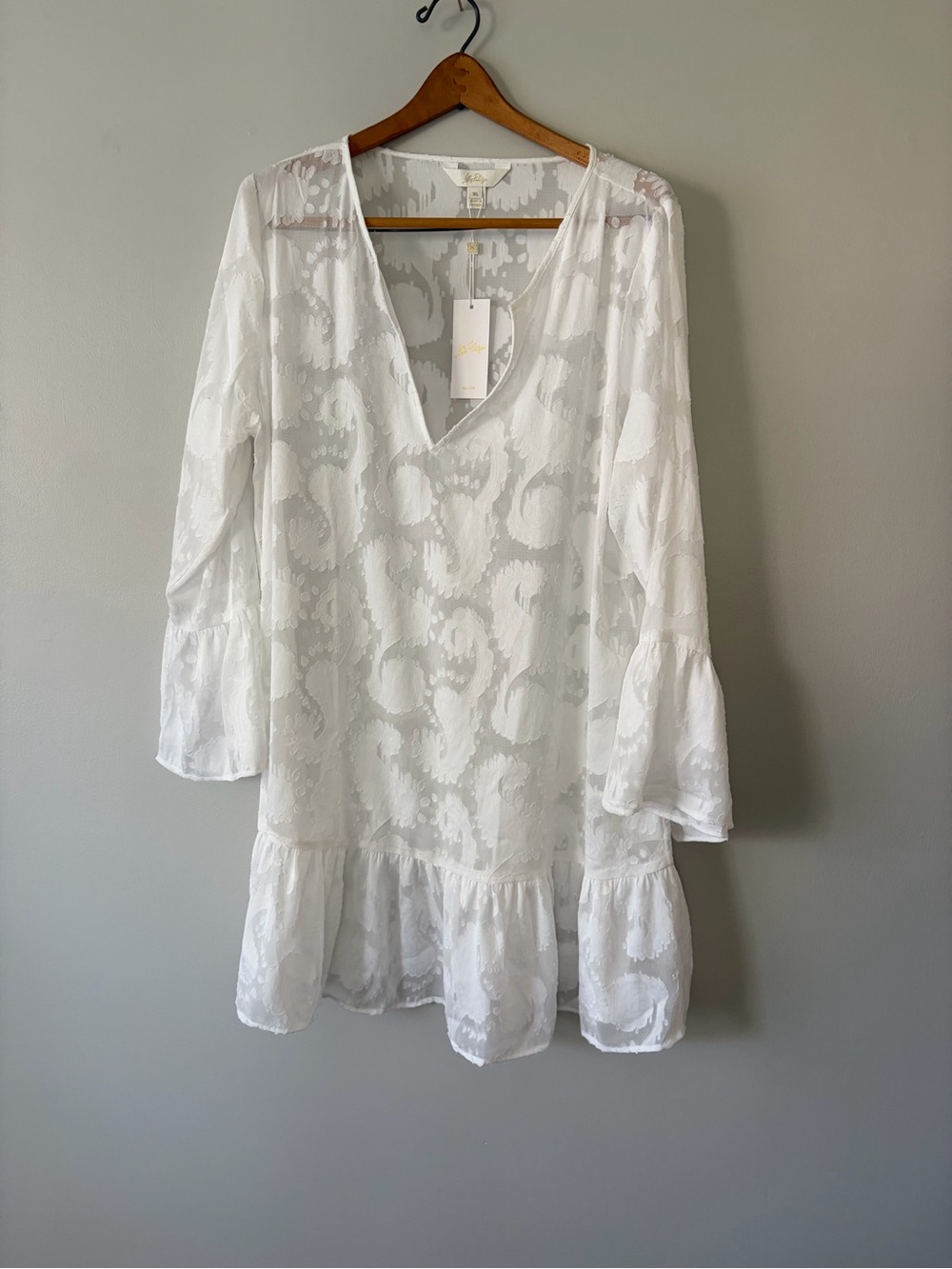 NWT Lily Pulitzer Shenzi Jacqaurd Cover-Up Dress - Picture 2 of 3